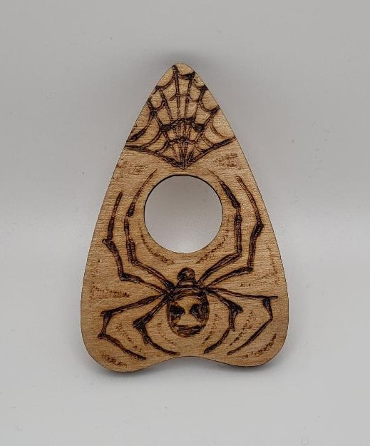 Ouija Spirit Board Planchette- Spider- Mini Magnet